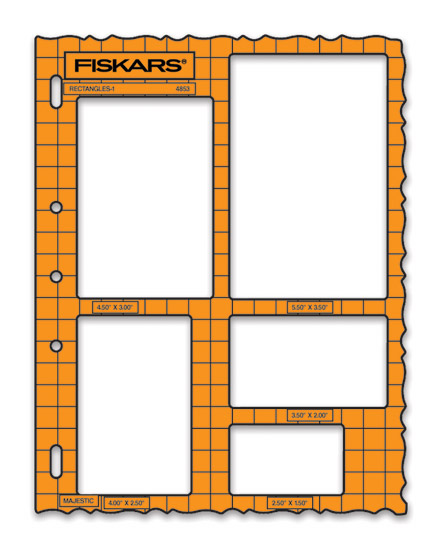 Fiskars ShapeTemplate Rectangles #1