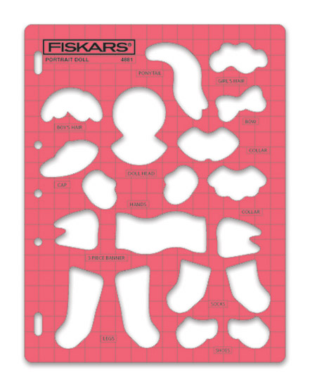 Fiskars ShapeTemplate Portrait Doll