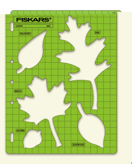 Fiskars ShapeTemplate Leaves