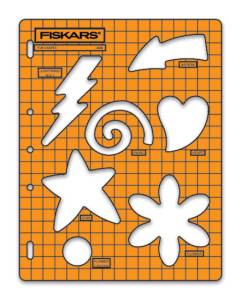 Fiskars ShapeTemplate Fun Shapes 1