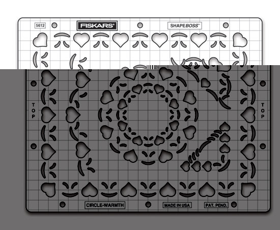 Fiskars ShapeBoss Stencil Set - Circles Warmth