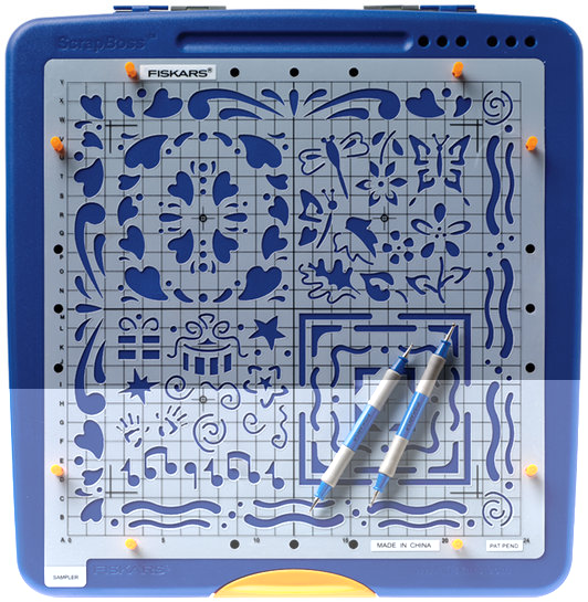 Fiskars ScrapBoss Embossing System Starter Set