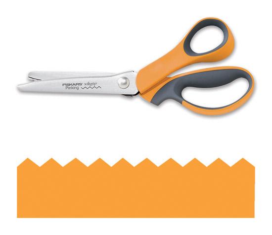 Fiskars Scissor 8" Softgrip Pinking Shear