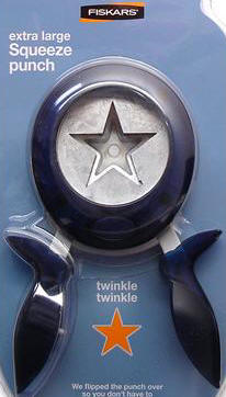 Fiskars Squeeze Punch - Twinkle Twinkle Star Punch