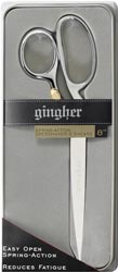 Gingher Spring Action Scissors 8"