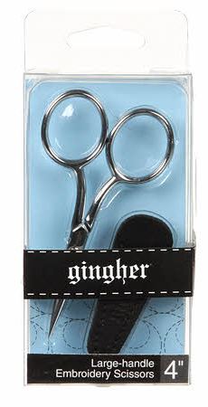 Gingher Large Handle Embroidery Scissors - 4"