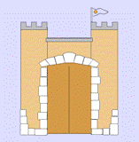 Grandma's House Patterns - Castle/Fort