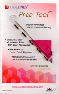 Guidelines Ruler Prep Tool & Instruction Booklet