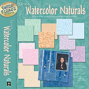 HOTP Paper - Watercolor Naturals - 12x12