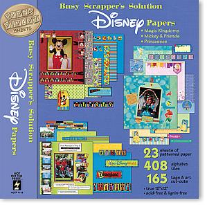 HOTP Busy Scrapper's Solution - Disney Pages - 12x12