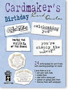 HOTP Cardmaker's Quotes - Birthday