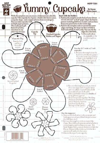 HOTP Template - Yummy Cupcake