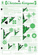 HOTP Template - Christmas Kirigami Template