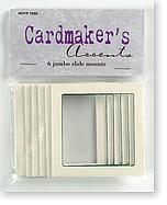 HOTP Cardmaker's Accents Slide Mounts Jumbo 6 pc