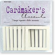 HOTP Cardmaker's Accents Slide Mounts Large 7 pc