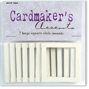 HOTP Cardmaker's Accents Slide Mounts Large 7 pc