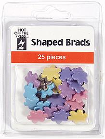 HOTP Brads - Pastel Flowers