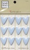 Heidi Grace Designs - Snowflake Park - Fasteners - Ice Blue