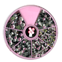 Imaginisce I-Rock Hot Rocks Compact 2.3mm-6mm Pink/Black/Clear