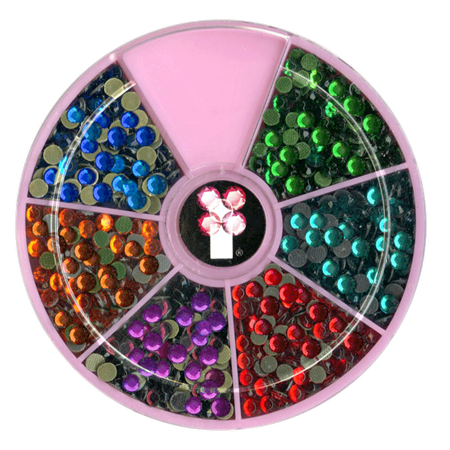 Imaginisce I-Rock Hot Rocks Compact 4mm Jewels Assorted Colors