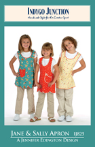 Indygo Junction Pattern - Jane & Sally Apron (Child Size)