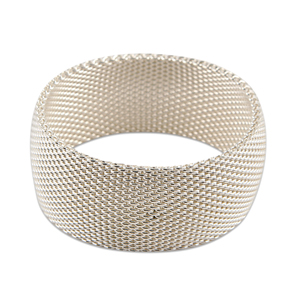 SS Luxurious Tiffany's Inspired Mesh Bangle