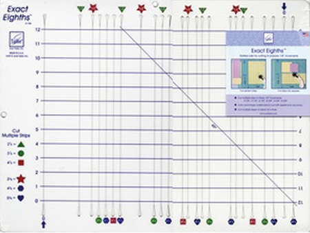 June Tailor Template - Exact Eighths Ruler