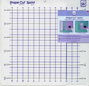 June Tailor Shape Cut Sprint Ruler