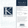 K & Co Page Protectors - 8.5x8.5, 10 piece