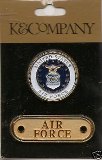 Military Metal Art Metal 2 Piece Set - Air Force