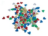 Kandi Corp HotFix Elements - Heart Mix 6mm 144/Pkg