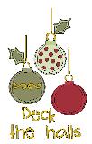 Lasting Impressions Brass Stencil - Deck the Halls