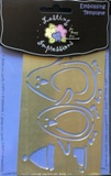 Lasting Impressions Brass Stencil - Penguins