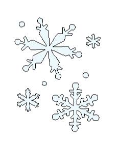 Lasting Impressions Brass Stencil - Snowflakes