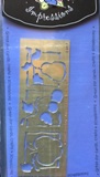 Lasting Impressions Brass Stencil - Apples, Cherries, Peas