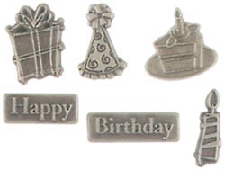 Making Memories Charmed Embellishments for Cardmaking - Celebrate