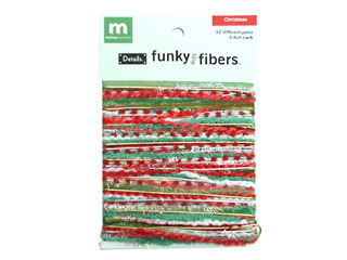 Making Memories Funky With Fibers Christmas