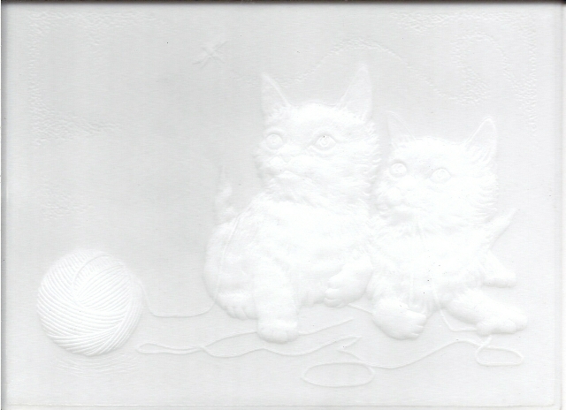 Metal Smith Mold 6"x8" - Kittens