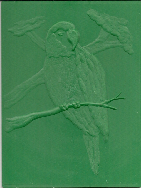 Metal Smith Mold 6"x8" - Parrot