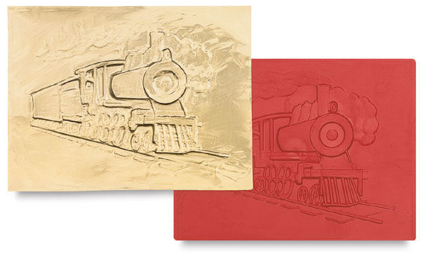 Metal Smith Mold 6"x8" - Locomotive