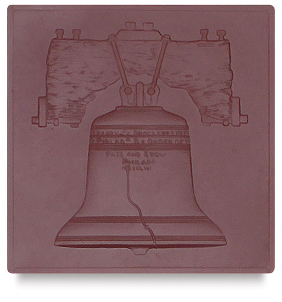 Metal Smith Mold 4"x4" - Liberty Bell