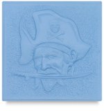 Metal Smith Mold 4"x4" - Pirate