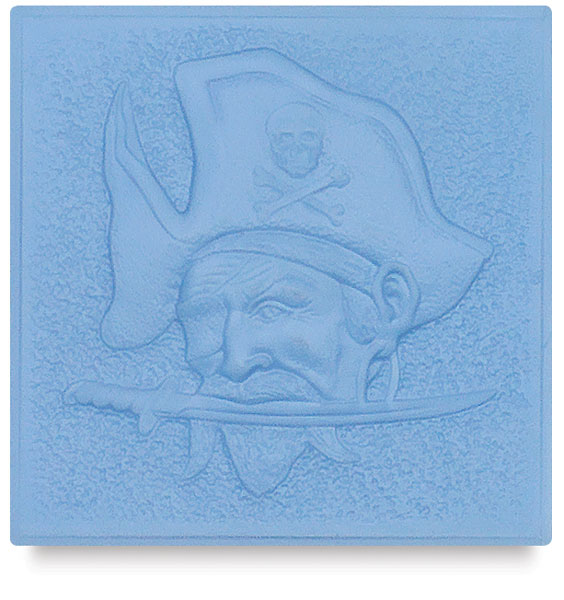 Metal Smith Mold 4"x4" - Pirate