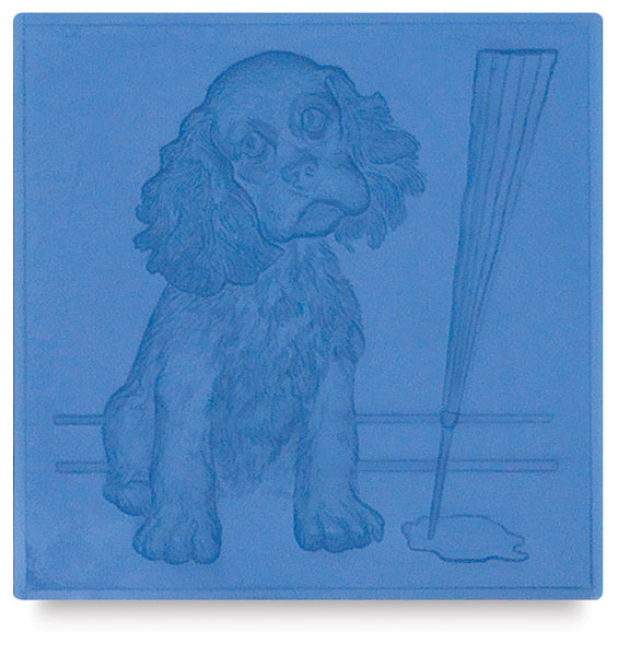 Metal Smith Mold 4"x4" - Cocker Spaniel