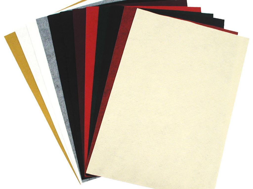 National Nonwovens Woolfelt 12"x 18" 20% - 12 Sheets - Holiday