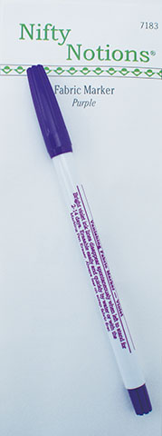 Nifty Notions Vanishing Fabric Marker Purple