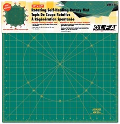 Olfa Rotating/Spinning Rotary Mat 17" x 17"