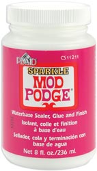 Plaid Mod Podge Sparkle 8 oz