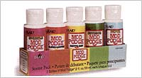 Plaid Mod Podge Starter Set 5 pc