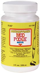 Plaid Mod Podge Brushstroke Matte 8 oz